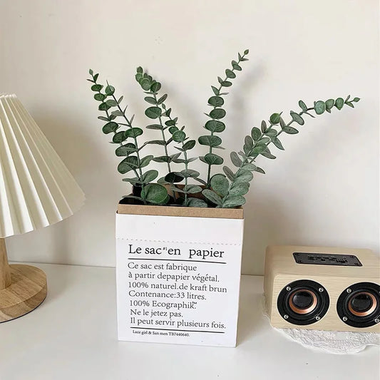 20pcs Eucalyptus Stems Leaves Green Emma