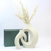 A Set Of Hugging Vase WHITE Emma