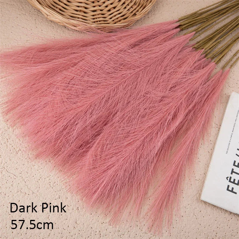 10pcs Flower Pampas Grass Plant dark pink 10PCS Emma