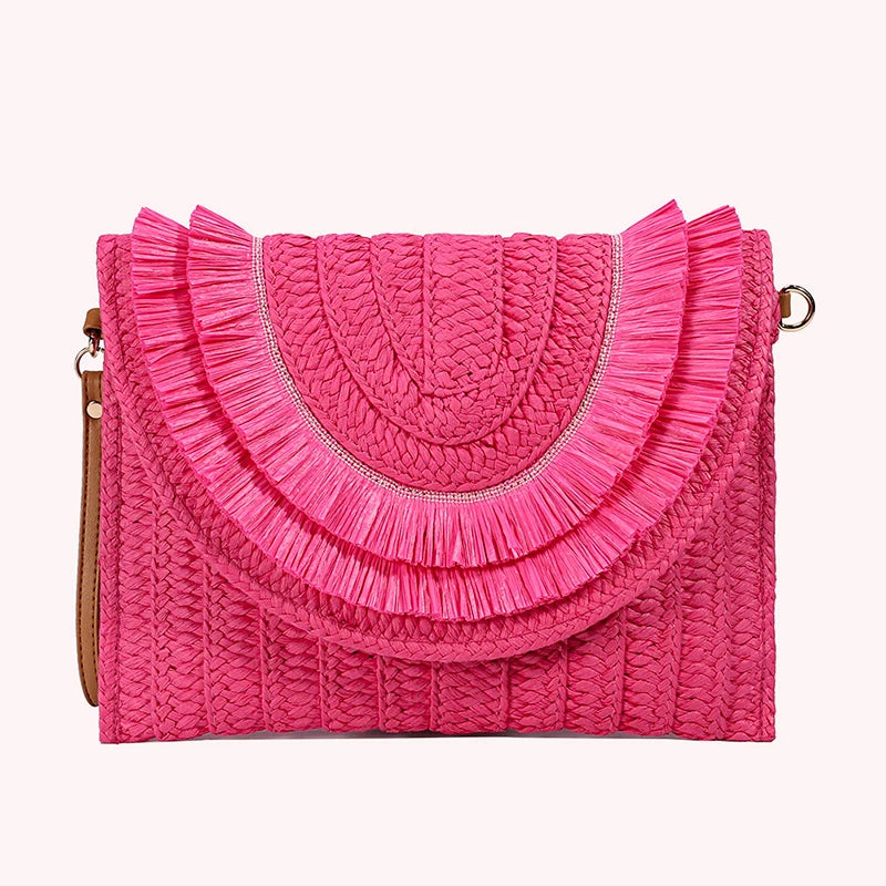 Alba — Bolso tejido con solapa— Emma Market, imagen 8