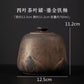 Ceramic Tea Caddy – Moistureproof Sealed Jar for Tea or Candy A Emma