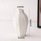 White Ceramic Vases Vasen Ornaments E1-0085 2 Emma