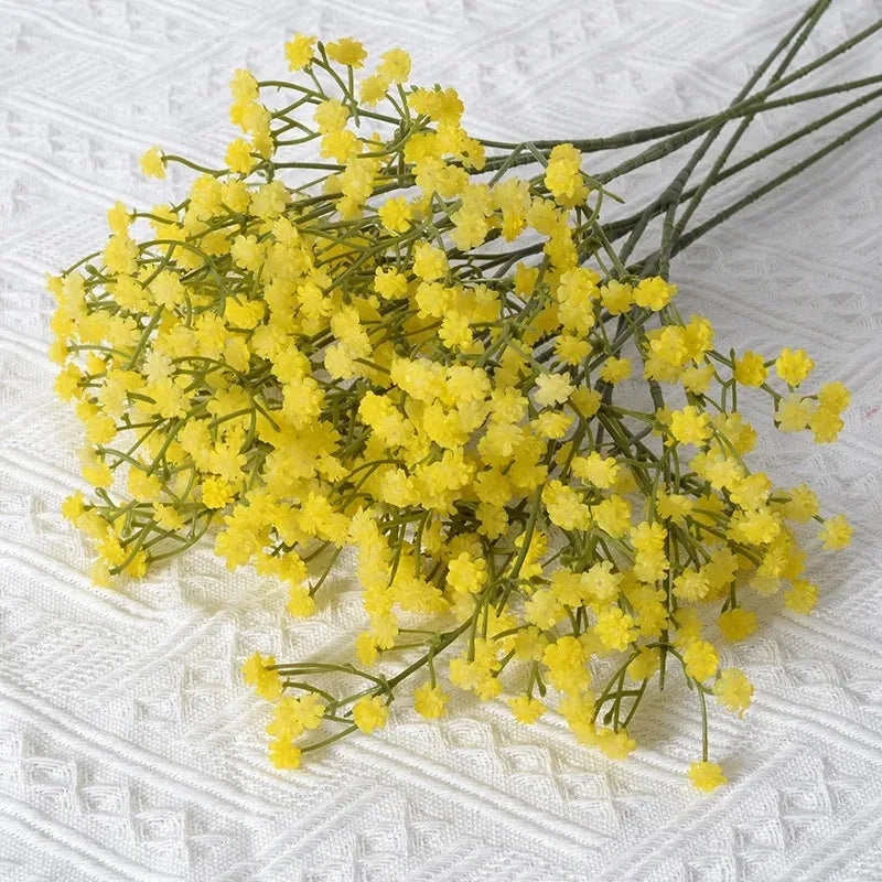 Gypsophila Flower Outdoor Garden Party Yellow Emma