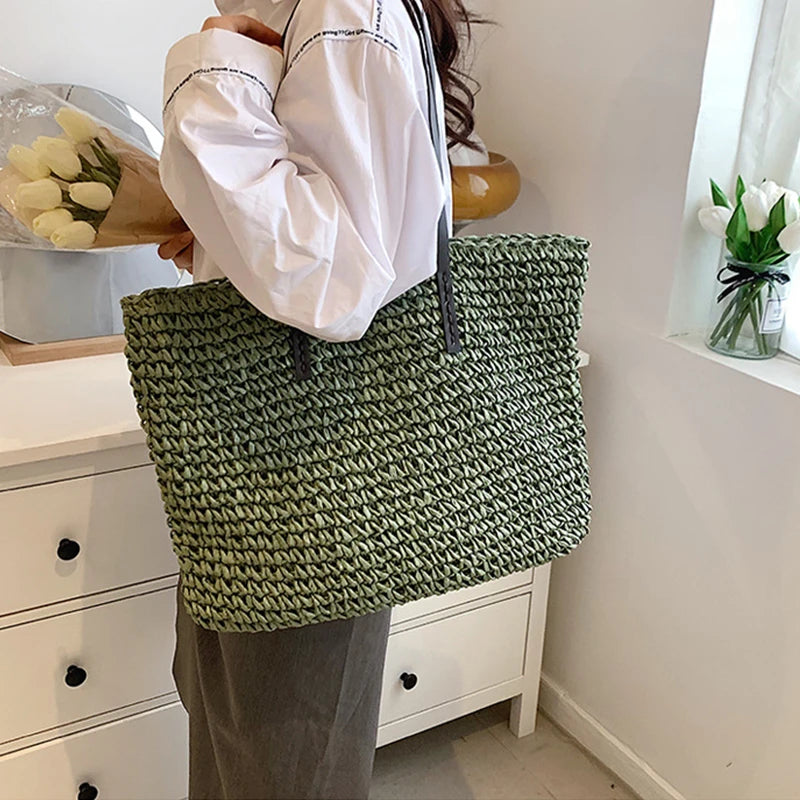 Calma — Tote de entramado calado— Emma Market, imagen 7
