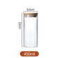 Refillable Seasoning Bottle – Minimalist Glass Jar with Bamboo Lid 450ml- China Emma