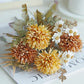 Silk Chrysanthemum Flowers Wedding Home Yellow 1PC Emma