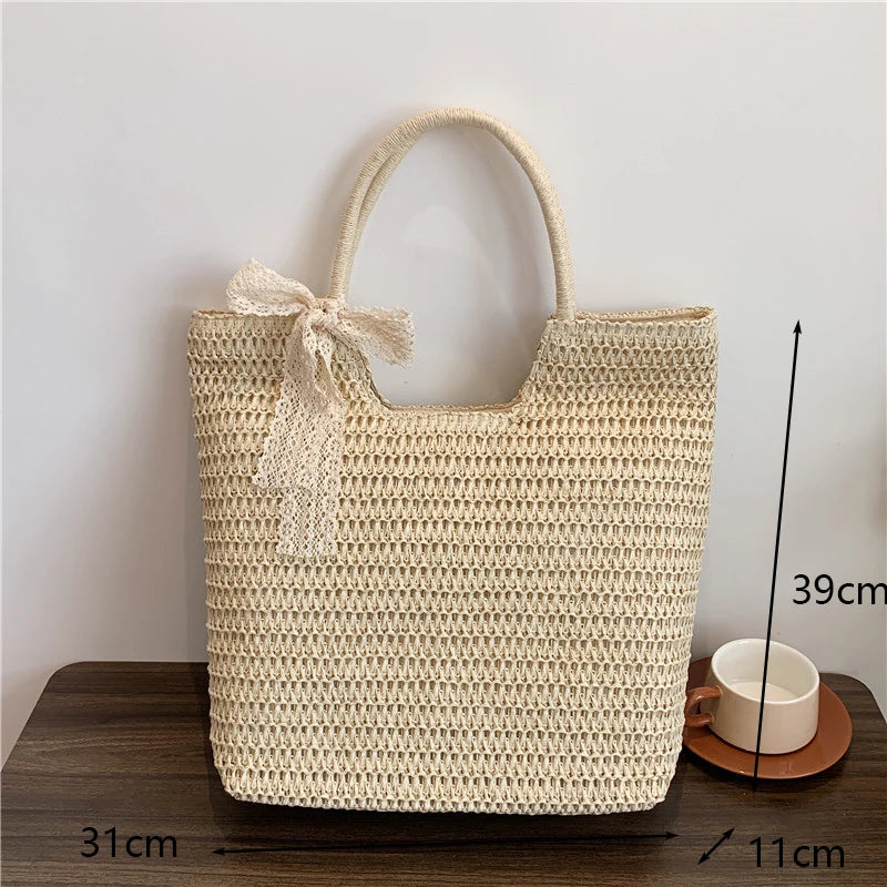 Ribera — Tote de textura tejida— Emma Market, imagen 9
