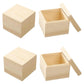 LEENKEA Wooden Storage Box – Perfect for Keepsakes, Gifts, and DIY Personalization Emma