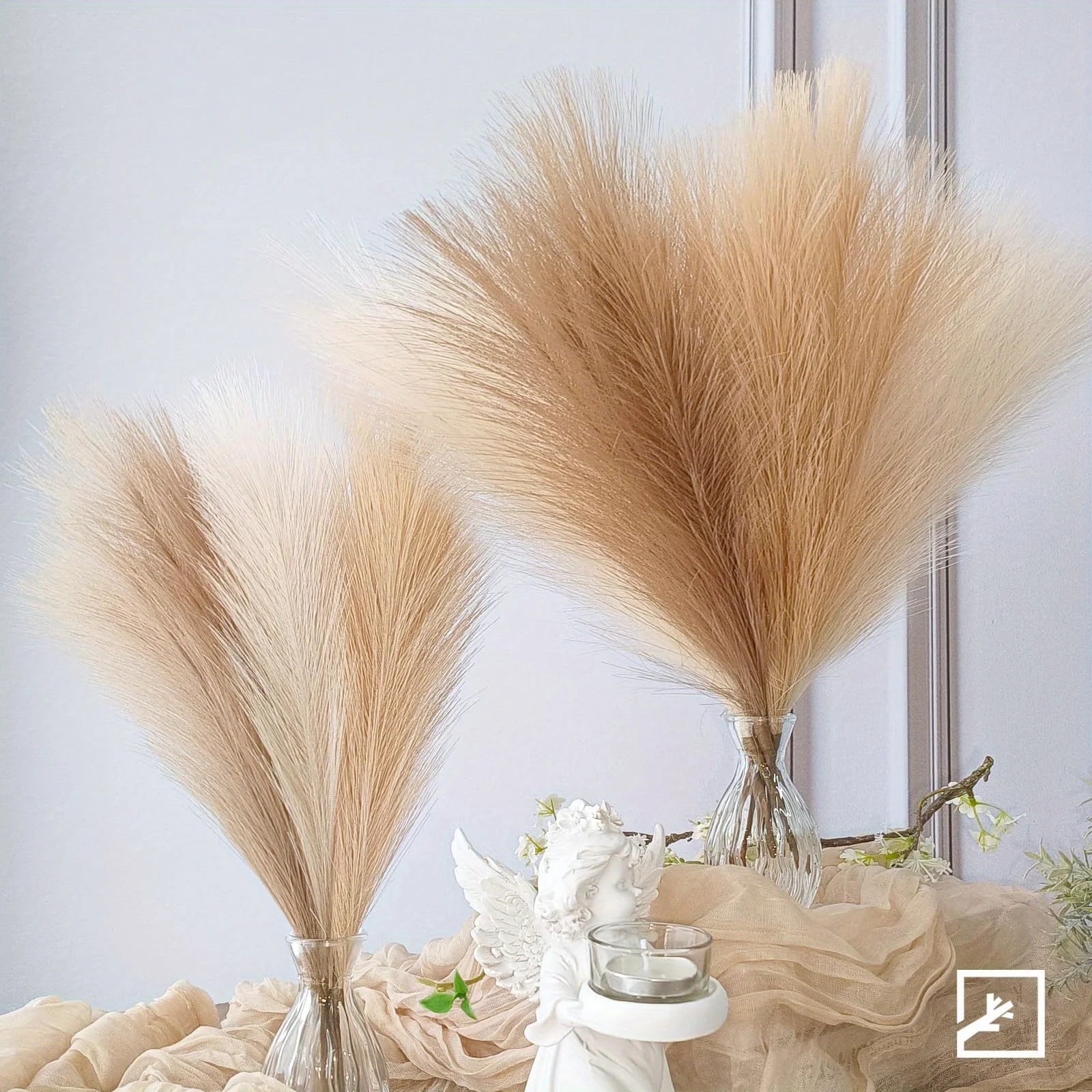 6pcs Pampas Grass Decor Flowers Emma