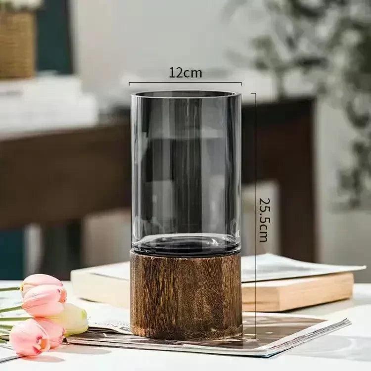 Clear Glass Decorative Jar – Minimalist Storage or Display Piece M Emma