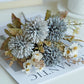 Silk Chrysanthemum Flowers Wedding Home Blue 1PC Emma