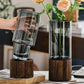 Clear Glass Decorative Jar – Minimalist Storage or Display Piece Emma