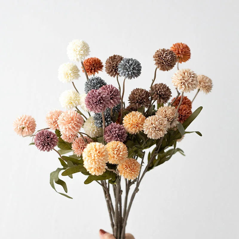 5 Heads Dandelion Flowers Bridal Emma
