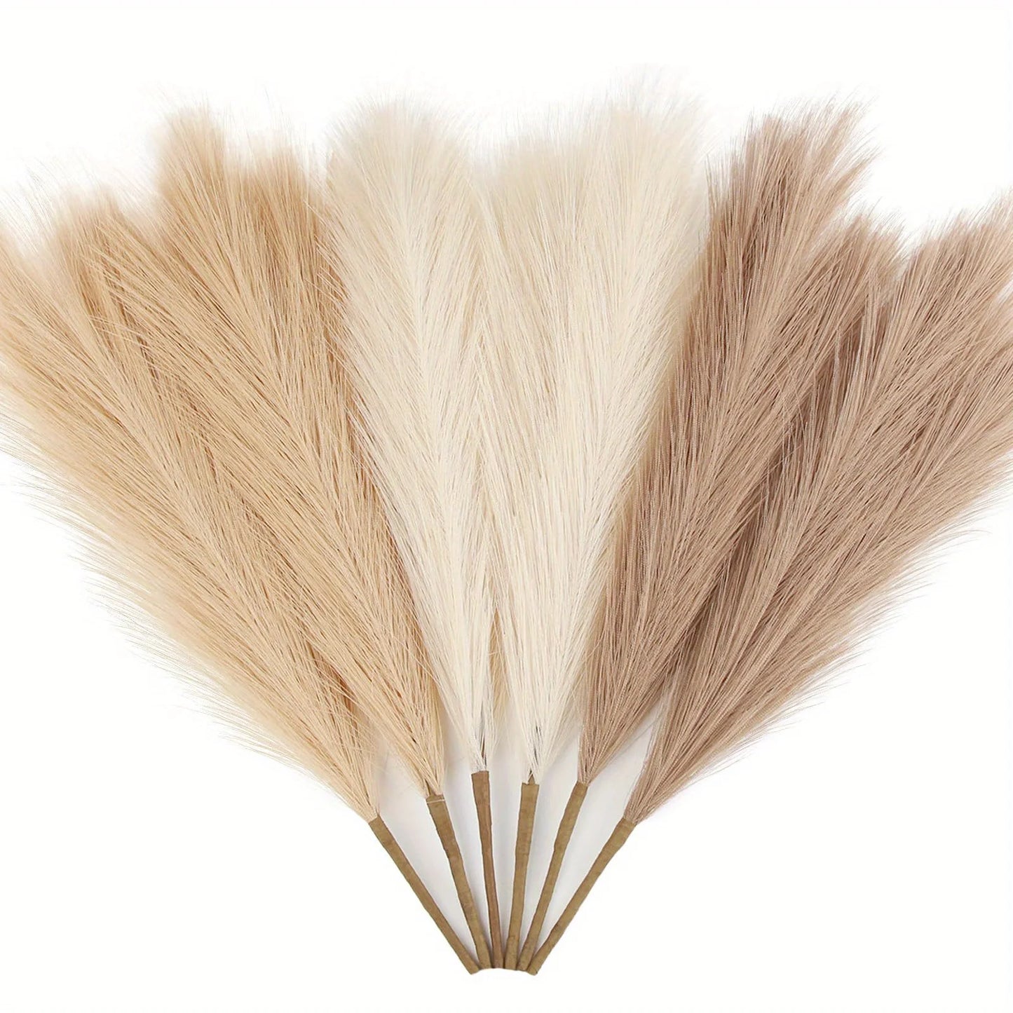 6pcs Pampas Grass Decor Flowers Emma