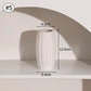 White Ceramic Vases Vasen Ornaments D5-0336 Emma