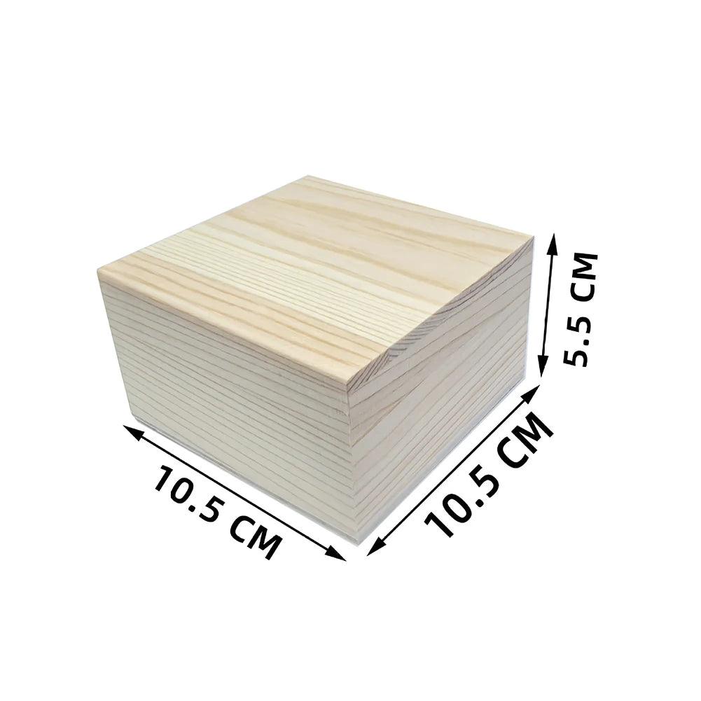 LEENKEA Wooden Storage Box – Perfect for Keepsakes, Gifts, and DIY Personalization B Emma
