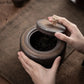 Ceramics Tea Caddy Moistureproof Sealed Emma