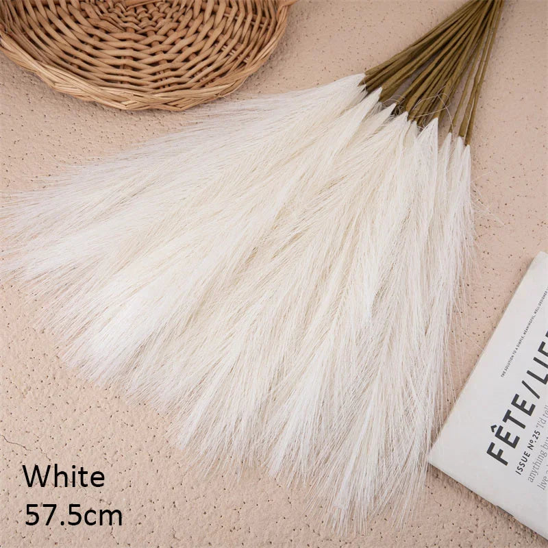 10pcs Flower Pampas Grass Plant white 10PCS Emma