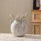 Classic Ceramic Tabletop Vase – Porcelain Decorative Ornament Emma