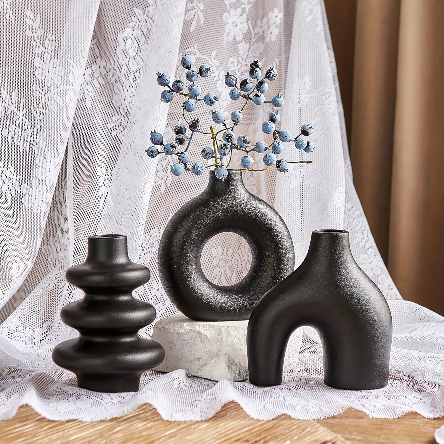 Bohemian Ceramic Vase Emma