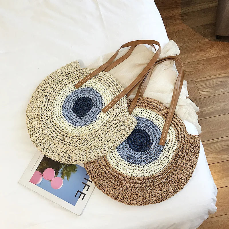 Luna — Bolso circular tejido— Emma Market, imagen 3