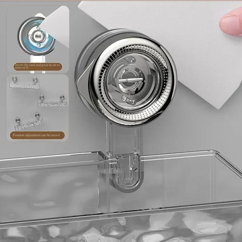 Wall-Mounted Bathroom Organizer – Single-Tier Metal Shelf Emma