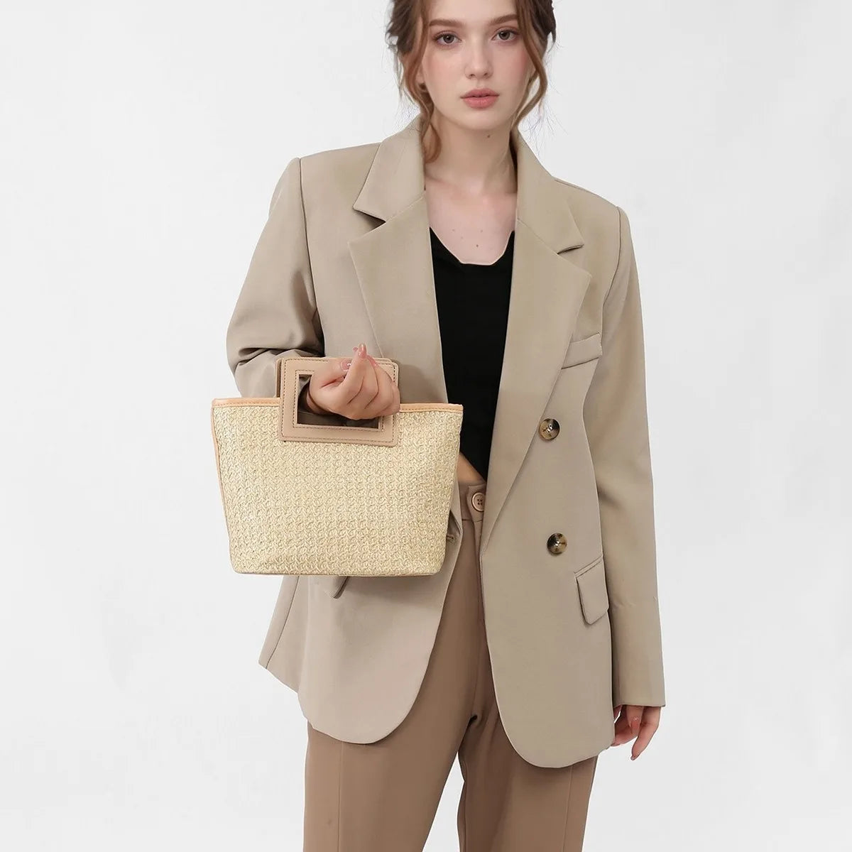 Orilla — Bolso compacto tejido