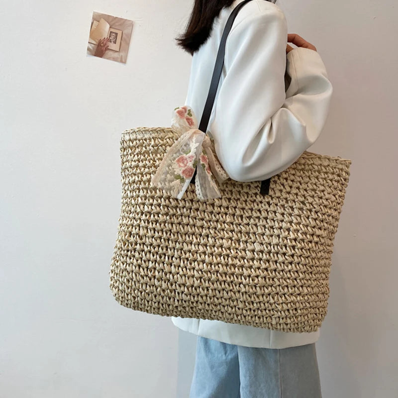 Calma — Tote de entramado calado— Emma Market, imagen 14