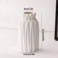 White Ceramic Vases Vasen Ornaments E1-0085 Emma