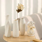 White Ceramic Vases Vasen Ornaments Emma