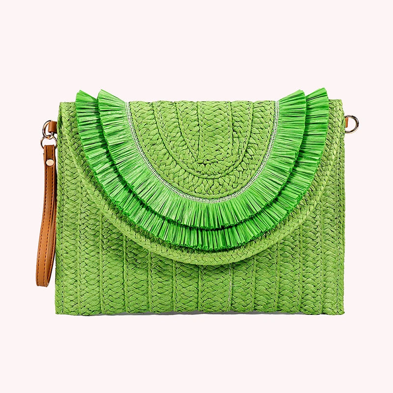 Alba — Bolso tejido con solapa— Emma Market, imagen 10