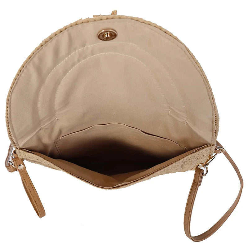 Alba — Bolso tejido con solapa