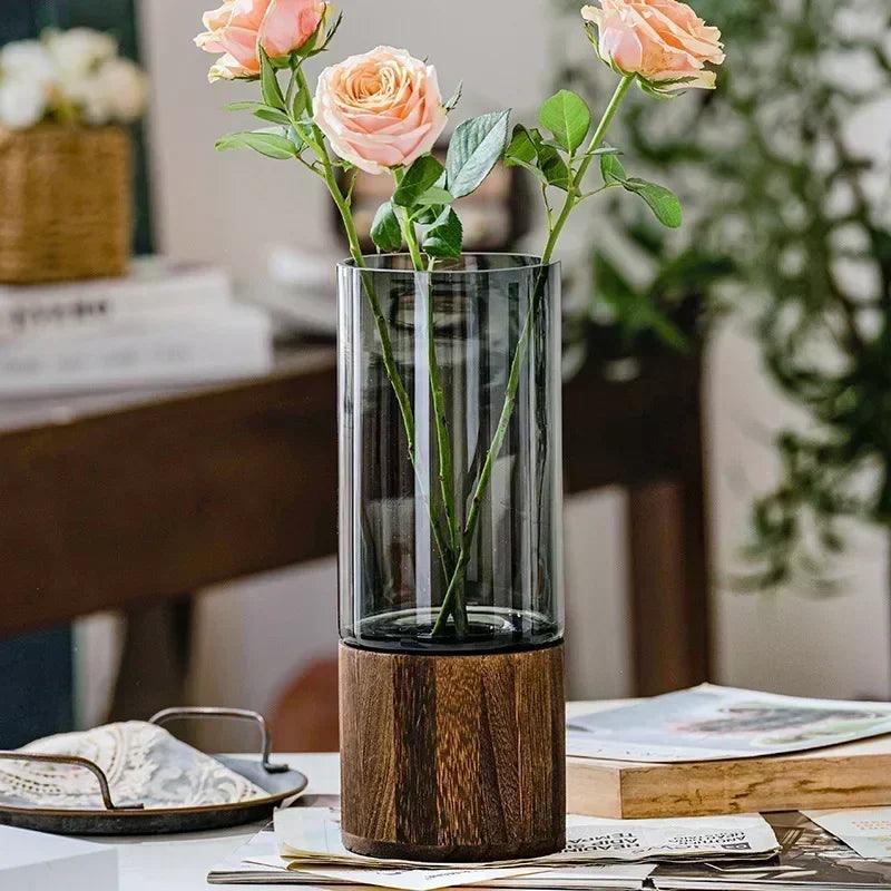 Clear Glass Decorative Jar – Minimalist Storage or Display Piece Emma