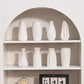 White Ceramic Vases Vasen Ornaments Emma
