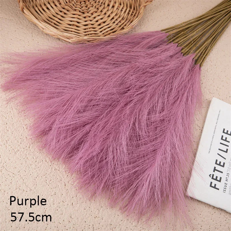 10pcs Flower Pampas Grass Plant purple 10PCS Emma