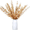 5pcs/lot Gold Eucalyptus Branch Stem Emma