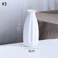 White Ceramic Vases Vasen Ornaments B3-0915 Emma