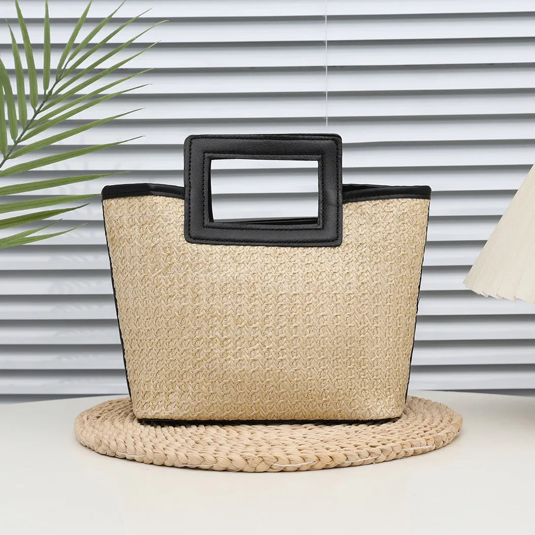 Orilla — Bolso compacto tejido— Emma Market, imagen 7