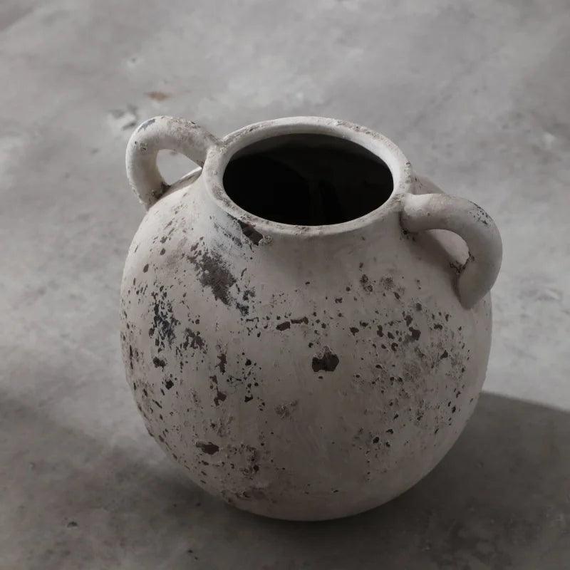 Classic Ceramic Tabletop Vase – Porcelain Decorative Ornament Emma