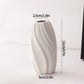 White Ceramic Vases Vasen Ornaments E1-0085 1 Emma