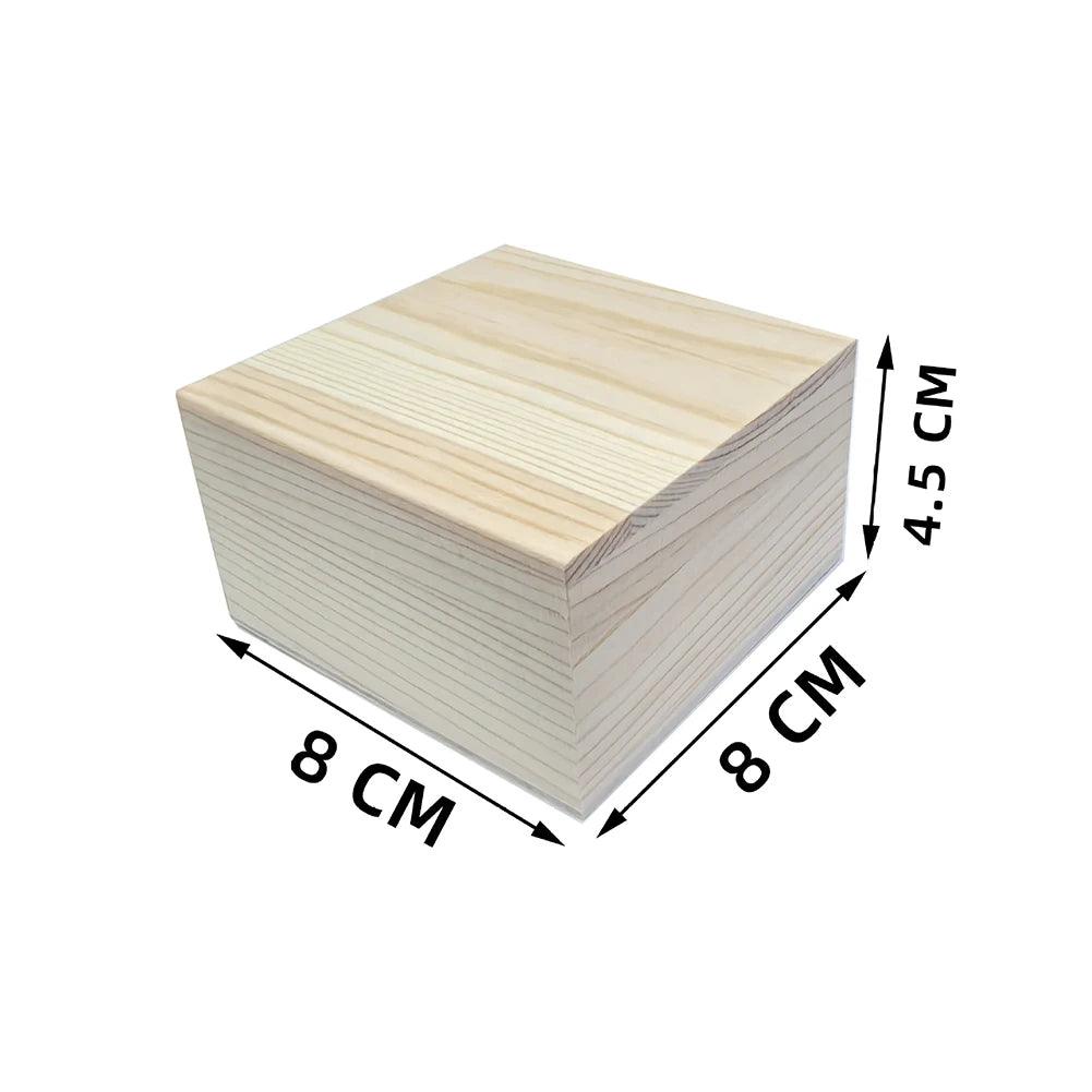 LEENKEA Wooden Storage Box – Perfect for Keepsakes, Gifts, and DIY Personalization A Emma