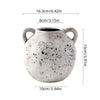 Classic Ceramic Tabletop Vase – Porcelain Decorative Ornament YQ5-1 Emma