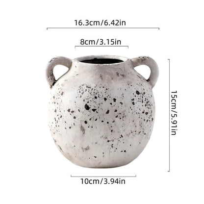 Classic Ceramic Tabletop Vase – Porcelain Decorative Ornament YQ5-1 Emma